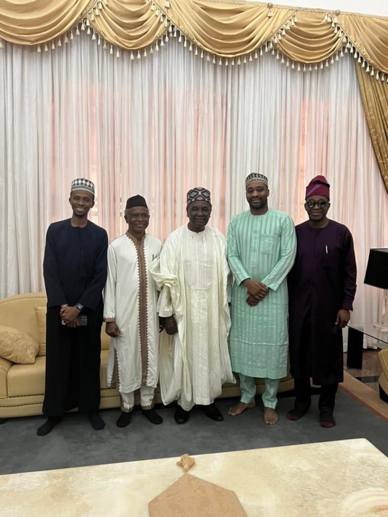 El-Rufai Visits Gowon after Meeting SDP Leaders, Amidst Rumours of Defection
