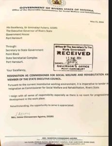 Five Commissioners Resign from Fubara’s Cabinet