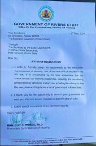 Five Commissioners Resign from Fubara’s