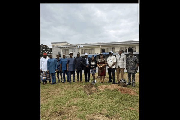 Valedictorian Leads Planting Exercise